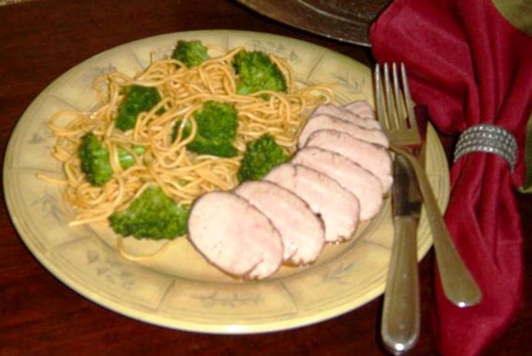 Asian-Flavored Pork Tenderloin